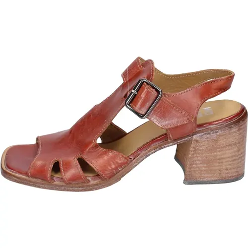 Vintage Leder Sandalen für Frauen - MOMA - Modalova