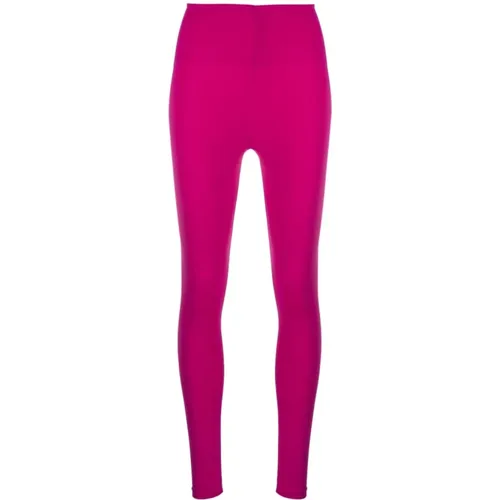 Fuchsia Elasticated Holly Leggings , female, Sizes: S, XS - Andamane - Modalova