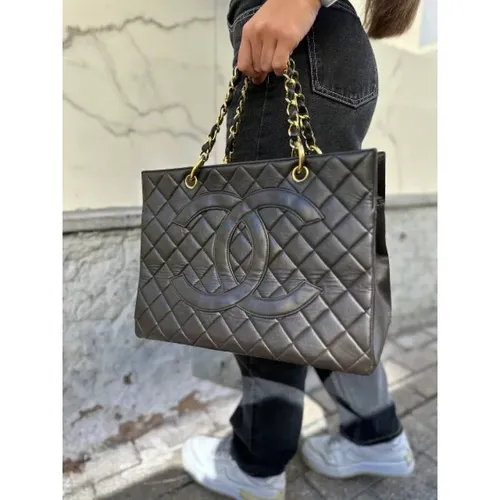 Pre-owned Leather chanel-bags , female, Sizes: ONE SIZE - Chanel Vintage - Modalova