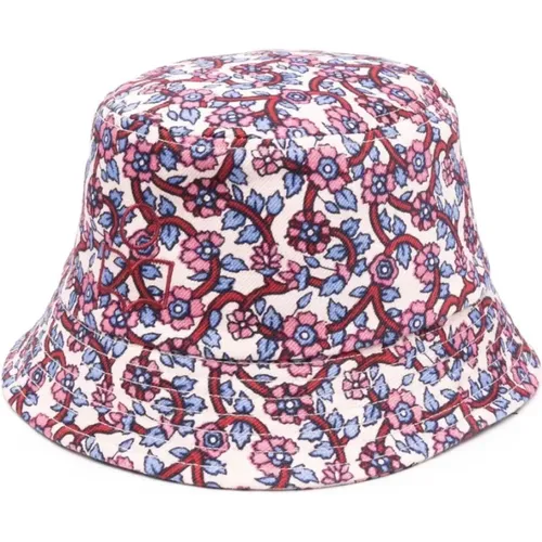 Floral Print Bucket Hat , female, Sizes: 58 CM, 57 CM - Isabel marant - Modalova