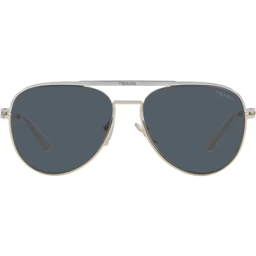 Classic Pilot Style Sunglasses , unisex, Sizes: 57 MM - Prada - Modalova