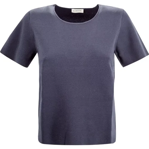 Blaue Pullover für Frauen , Damen, Größe: L - P.a.r.o.s.h. - Modalova