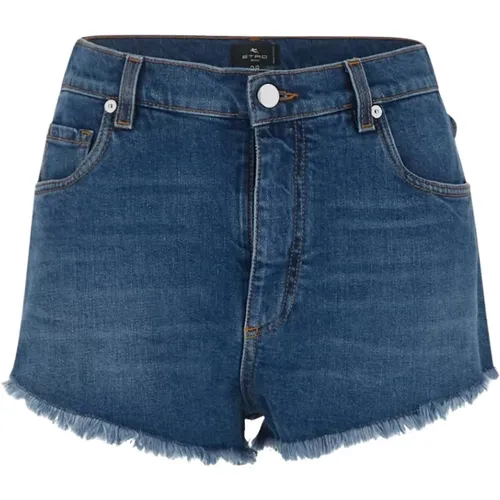 Jeans-Shorts , Damen, Größe: W29 - ETRO - Modalova