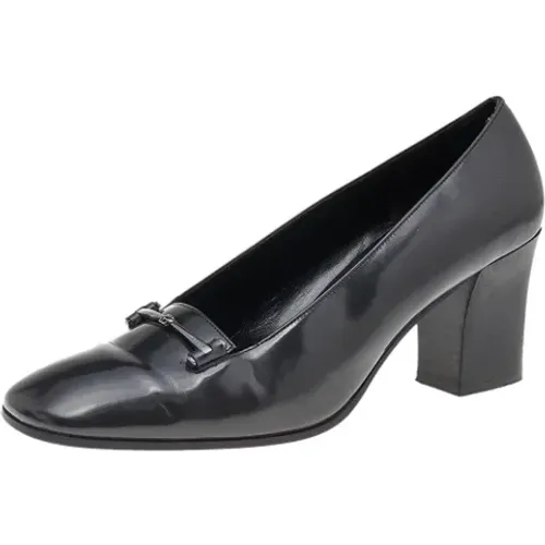 Pre-owned Leather heels , female, Sizes: 6 UK - Gucci Vintage - Modalova
