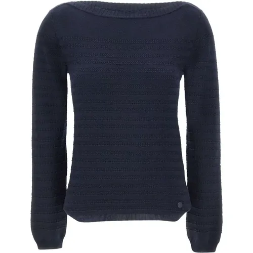Blaue Pullover für Männer , Damen, Größe: L - Woolrich - Modalova