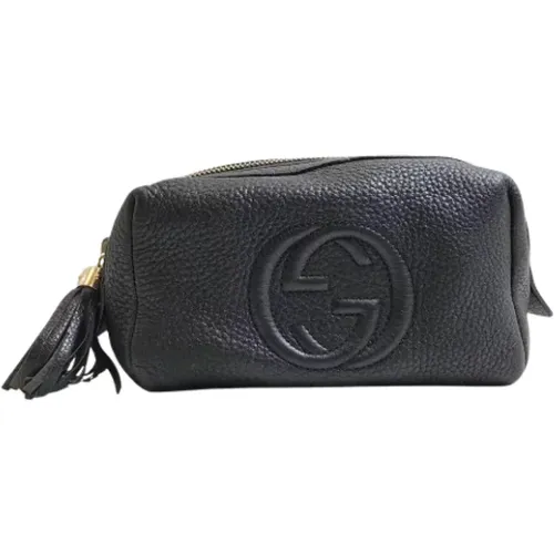 Pre-owned Leather clutches , female, Sizes: ONE SIZE - Gucci Vintage - Modalova