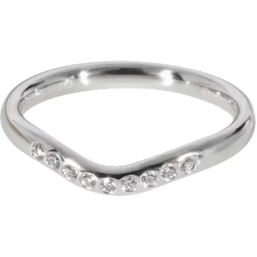 Pre-owned Platinum rings , female, Sizes: ONE SIZE - Tiffany & Co. Pre-owned - Modalova