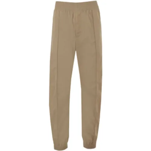 Beige Tech Nylon Jogging Pants with Elastic Waistband , male, Sizes: M - Bottega Veneta - Modalova