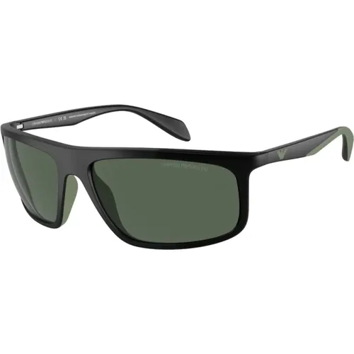 Stylish Streetwear Sunglasses , male, Sizes: 64 MM - Emporio Armani - Modalova