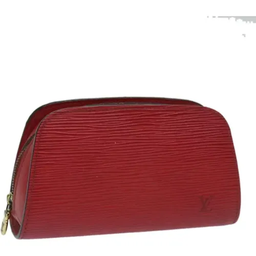 Pre-owned Leather pouches , female, Sizes: ONE SIZE - Louis Vuitton Vintage - Modalova