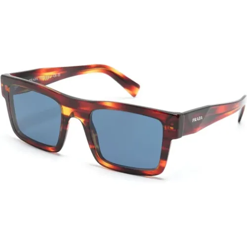 Klassische Sonnenbrille,Orange Sonnenbrille für den täglichen Gebrauch - Prada - Modalova