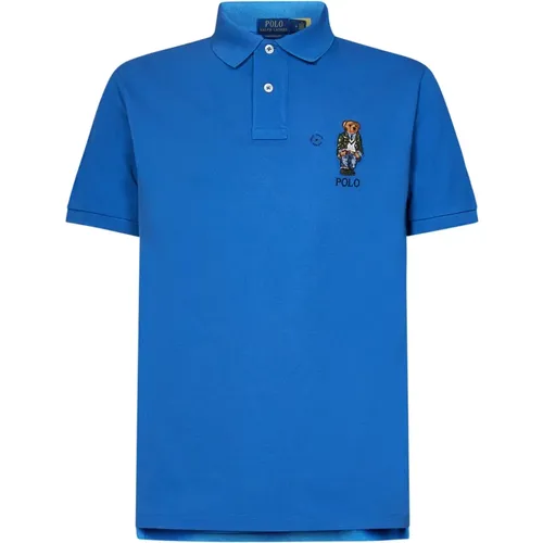 Polo Shirt with Polo Bear , male, Sizes: S, L - Polo Ralph Lauren - Modalova