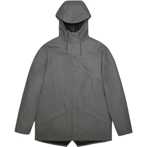 W3 Jacke - Stilvoll und Trendig , Damen, Größe: M - Rains - Modalova