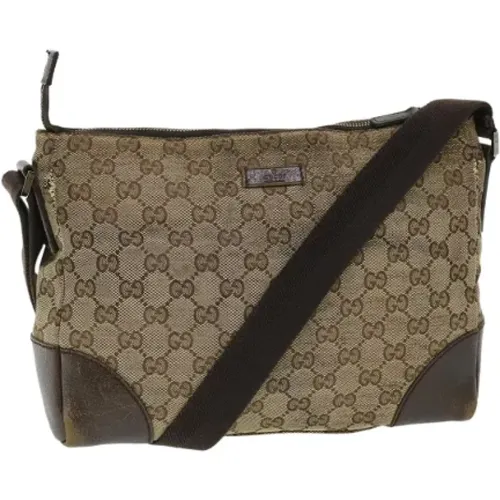 Pre-owned Canvas gucci-bags , female, Sizes: ONE SIZE - Gucci Vintage - Modalova