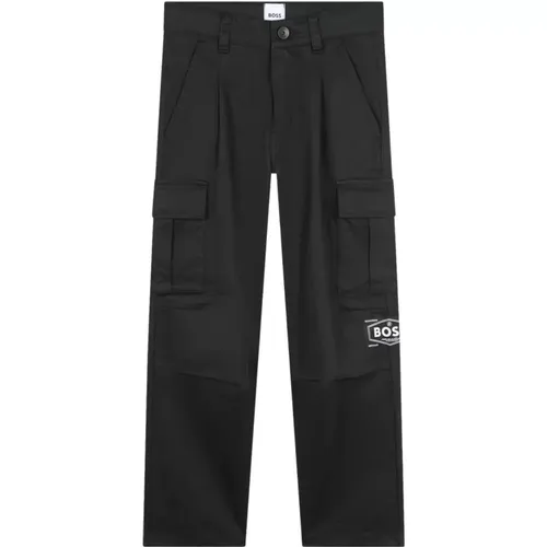 Cargo Hose Schwarz Casual Stil - Hugo Boss - Modalova