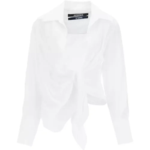 Classic Button-Up Shirt , female, Sizes: 2XS - Jacquemus - Modalova
