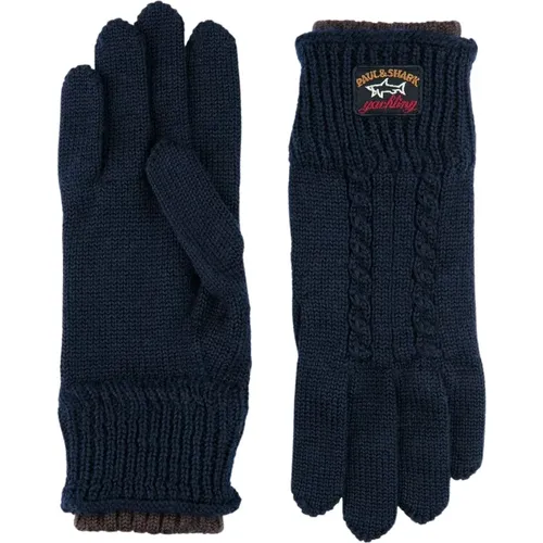Moro Gloves , male, Sizes: 8 1/2 IN - PAUL & SHARK - Modalova