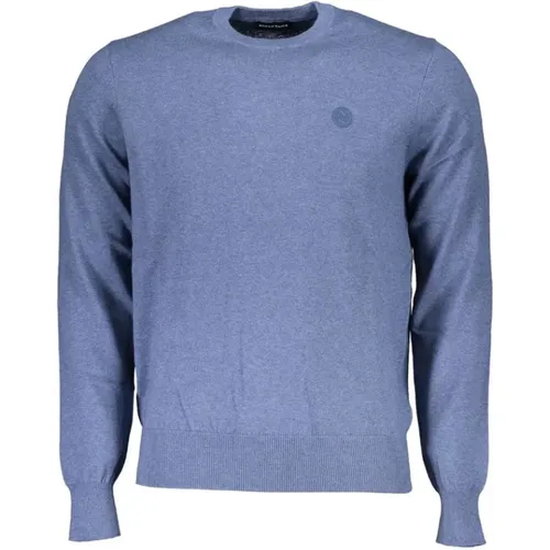 Eco-Chic Blauer Pullover , Herren, Größe: XL - North Sails - Modalova