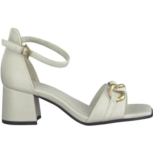 Elegant part-open sandals , female, Sizes: 3 UK - marco tozzi - Modalova