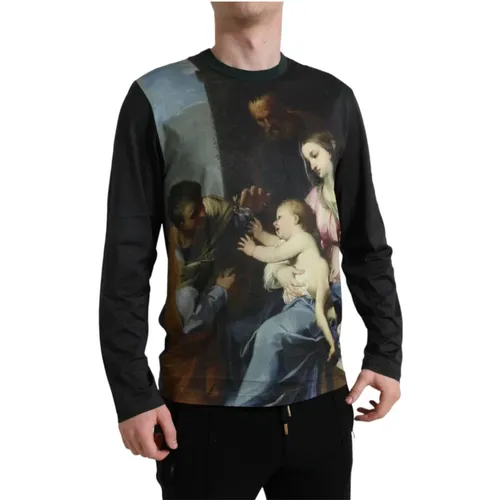 Sweatshirts , Herren, Größe: S - Dolce & Gabbana - Modalova
