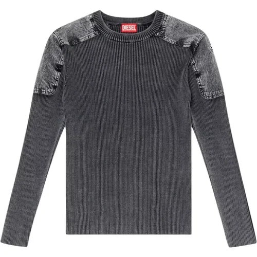 Urban Utility Knit Sweater , male, Sizes: L, M, S - Diesel - Modalova