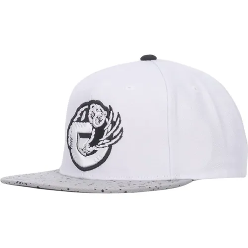 Grizzlies 3D Logo Snapback Cap , male, Sizes: ONE SIZE - Mitchell & Ness - Modalova