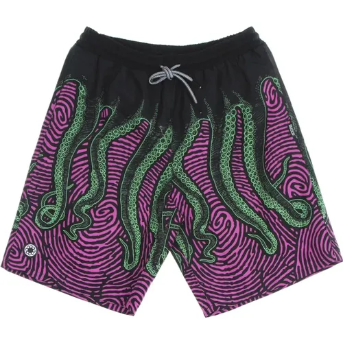 Boardshorts Black , male, Sizes: S, XS - Octopus - Modalova