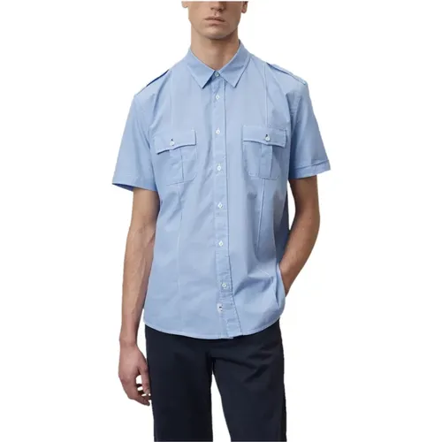 Hellblaues Herrenhemd , Herren, Größe: XL - Blauer - Modalova