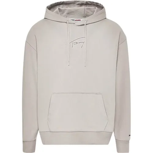 Hoodies , Herren, Größe: S - Tommy Jeans - Modalova