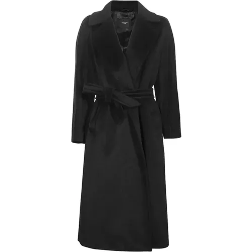 Wool Blend Teddy Coat , female, Sizes: L, XS - Max Mara Weekend - Modalova