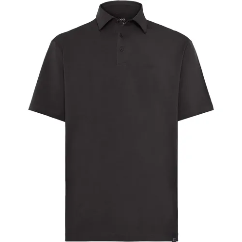 Polo Shirt Aus Stretch-Supima-Baumwolle , Herren, Größe: 3XL - Boggi Milano - Modalova