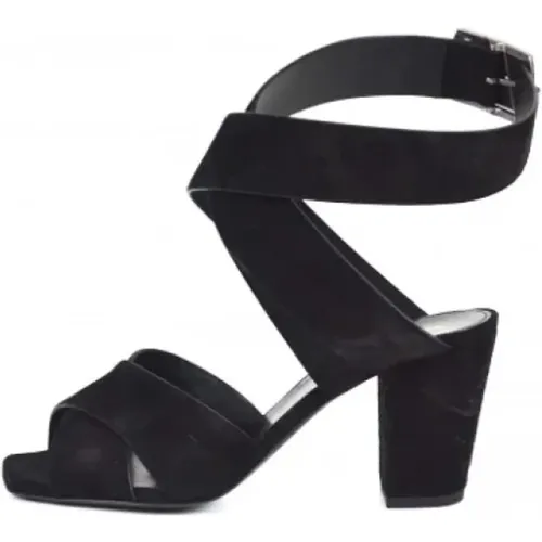 Pre-owned Leather sandals , female, Sizes: 9 UK - Saint Laurent Vintage - Modalova