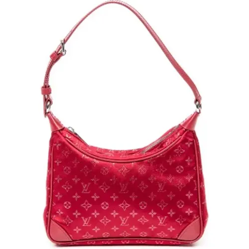 Pre-owned Satin louis-vuitton-bags , female, Sizes: ONE SIZE - Louis Vuitton Vintage - Modalova