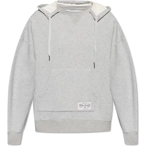 Sweatshirt mit Logo , Herren, Größe: M - Golden Goose - Modalova