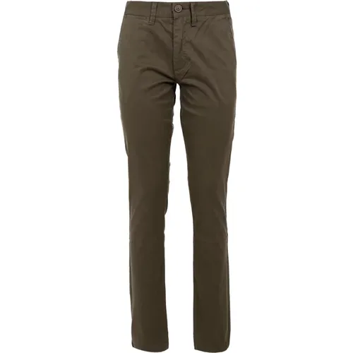 Elegant Cotton Chino Pants , female, Sizes: XL - Sun68 - Modalova