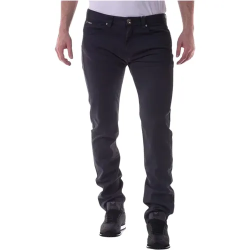 Klassische Denim Jeans , Herren, Größe: W40 - Armani - Modalova