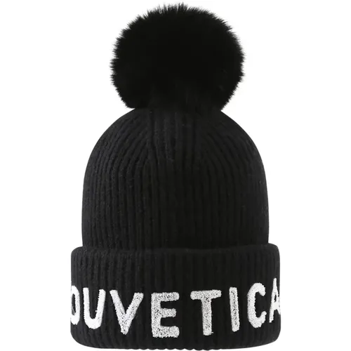 Logo Detail Unisex Hats Caps , female, Sizes: ONE SIZE - duvetica - Modalova