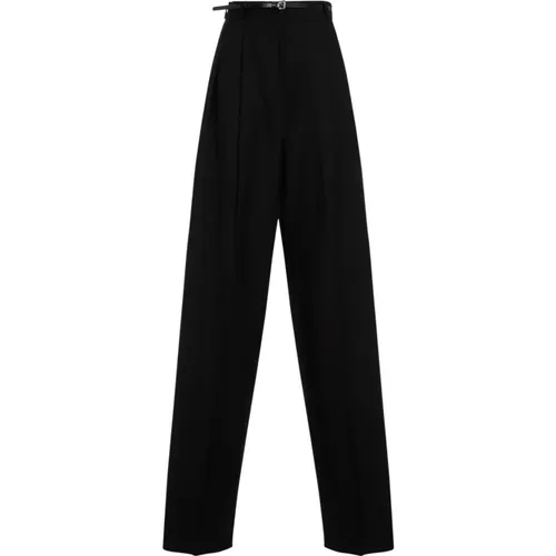 Schwarze Hose Aw24 Damenbekleidung , Damen, Größe: 3XS - SPORTMAX - Modalova