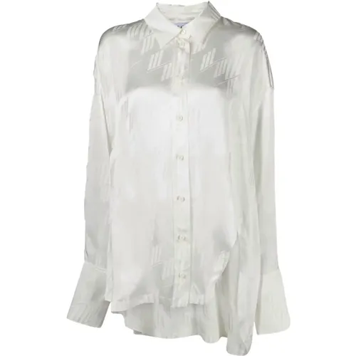 Diana Shirt , female, Sizes: S, M, L - The Attico - Modalova