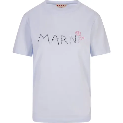 T-Shirts , Damen, Größe: 2XS - Marni - Modalova