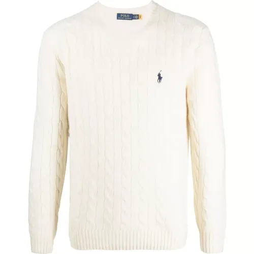 Weiße Sweatshirts für Herren Aw23 , Herren, Größe: XL - Ralph Lauren - Modalova