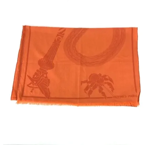 Pre-owned Fabric scarves , female, Sizes: ONE SIZE - Hermès Vintage - Modalova