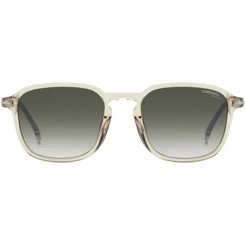 Square Acetate Sunglasses Green Gradient , male, Sizes: 53 MM - Carrera - Modalova