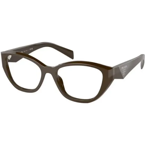 Grüne Rahmen Sonnenbrille , Herren, Größe: 53 MM - Prada - Modalova