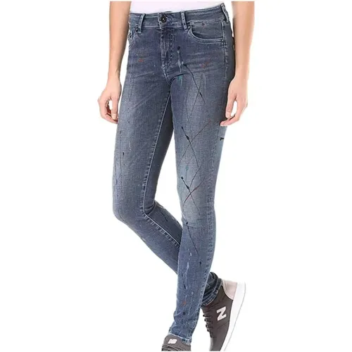 Pixie paint pants , female, Sizes: W26 L30, W24 L30 - Pepe Jeans - Modalova