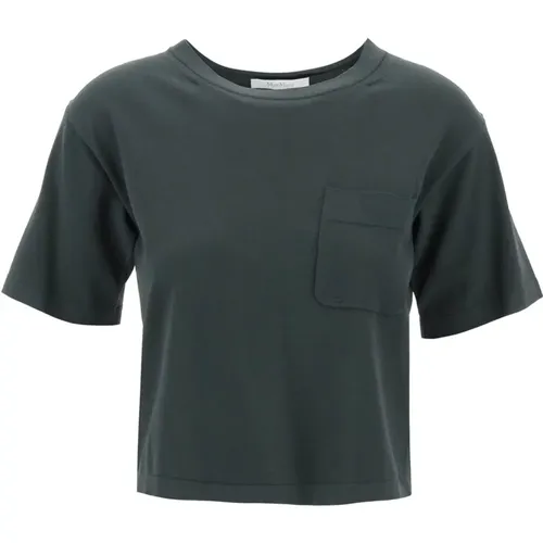 Acro T-Shirt aus Viskosestrick , Damen, Größe: S - Max Mara - Modalova