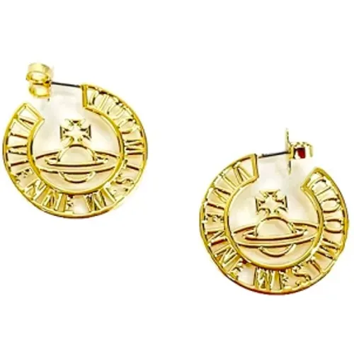 Selma Earrings with Orb Motif , female, Sizes: ONE SIZE - Vivienne Westwood - Modalova