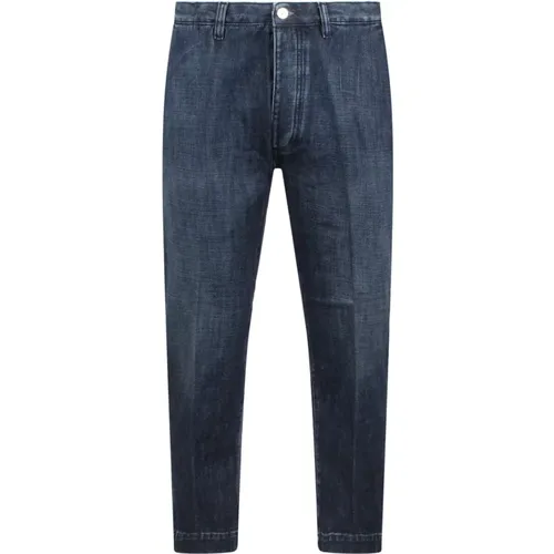 Chino Denim Pant , Herren, Größe: W30 - Nine In The Morning - Modalova