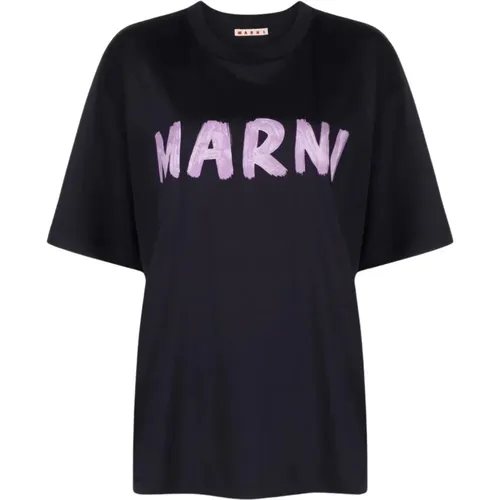 T-Shirts , Damen, Größe: XS - Marni - Modalova