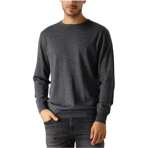 Herren Pullover Crewneck Sweater , Herren, Größe: S - Profuomo - Modalova